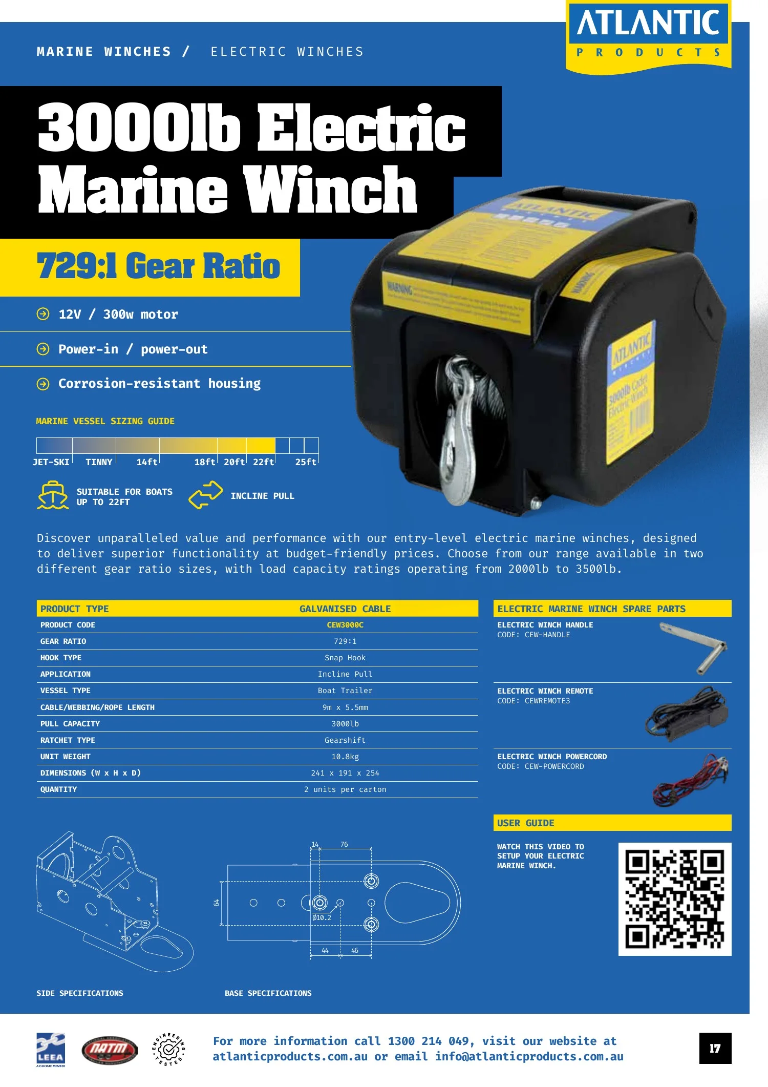 Atlantic Products catalogue, page 17