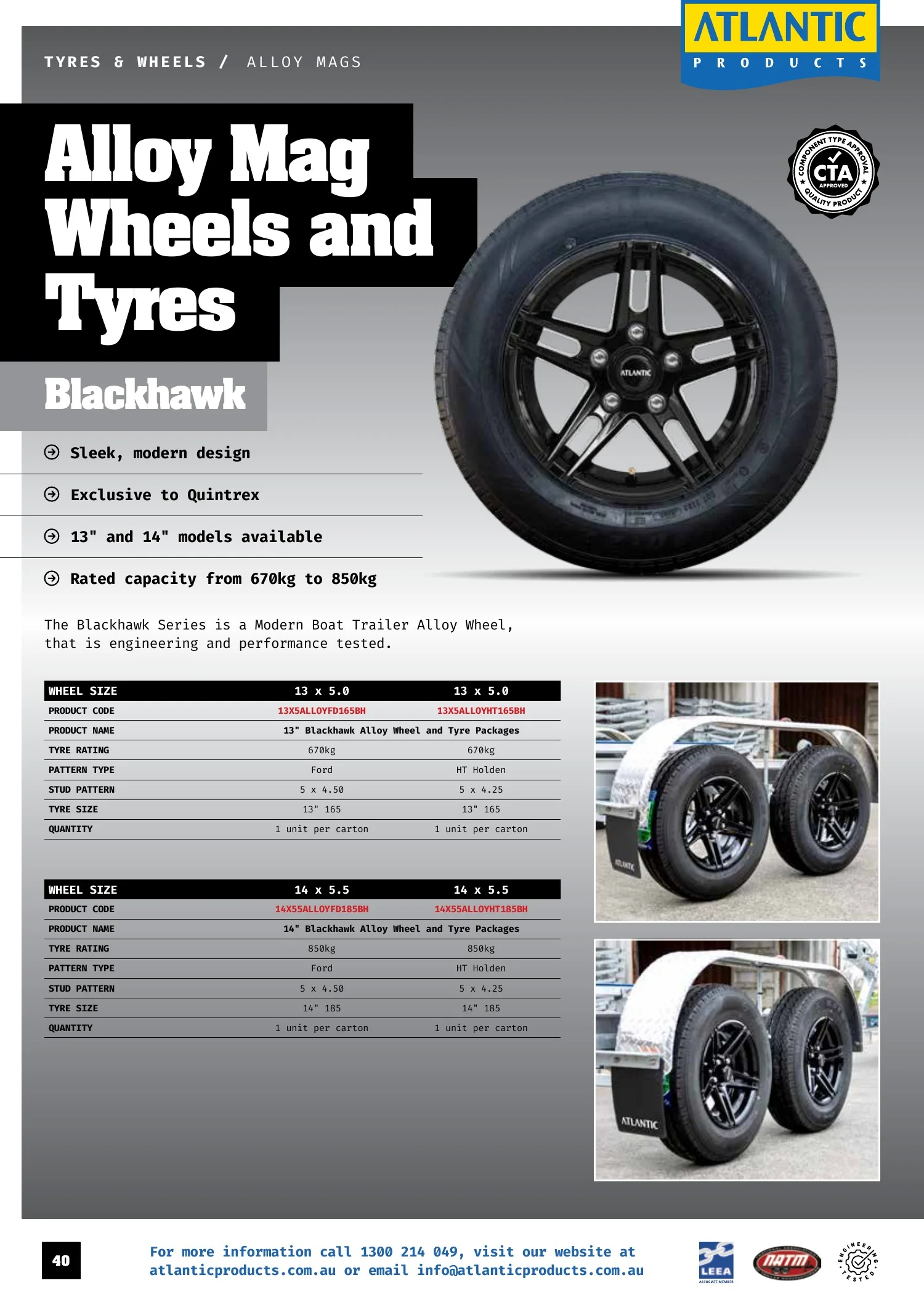 Atlantic Products catalogue, page 40