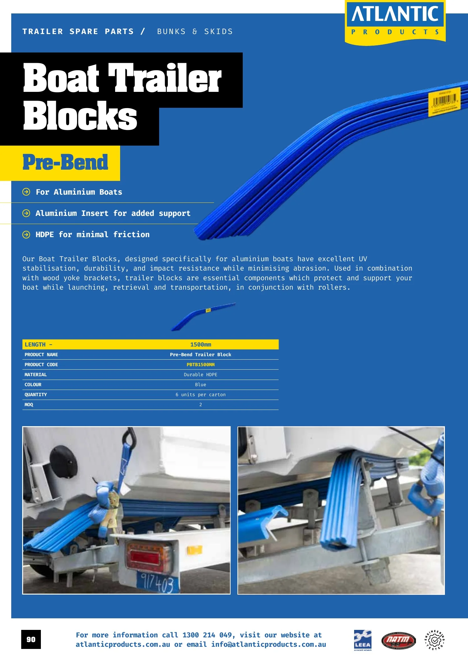 Atlantic Products catalogue, page 90