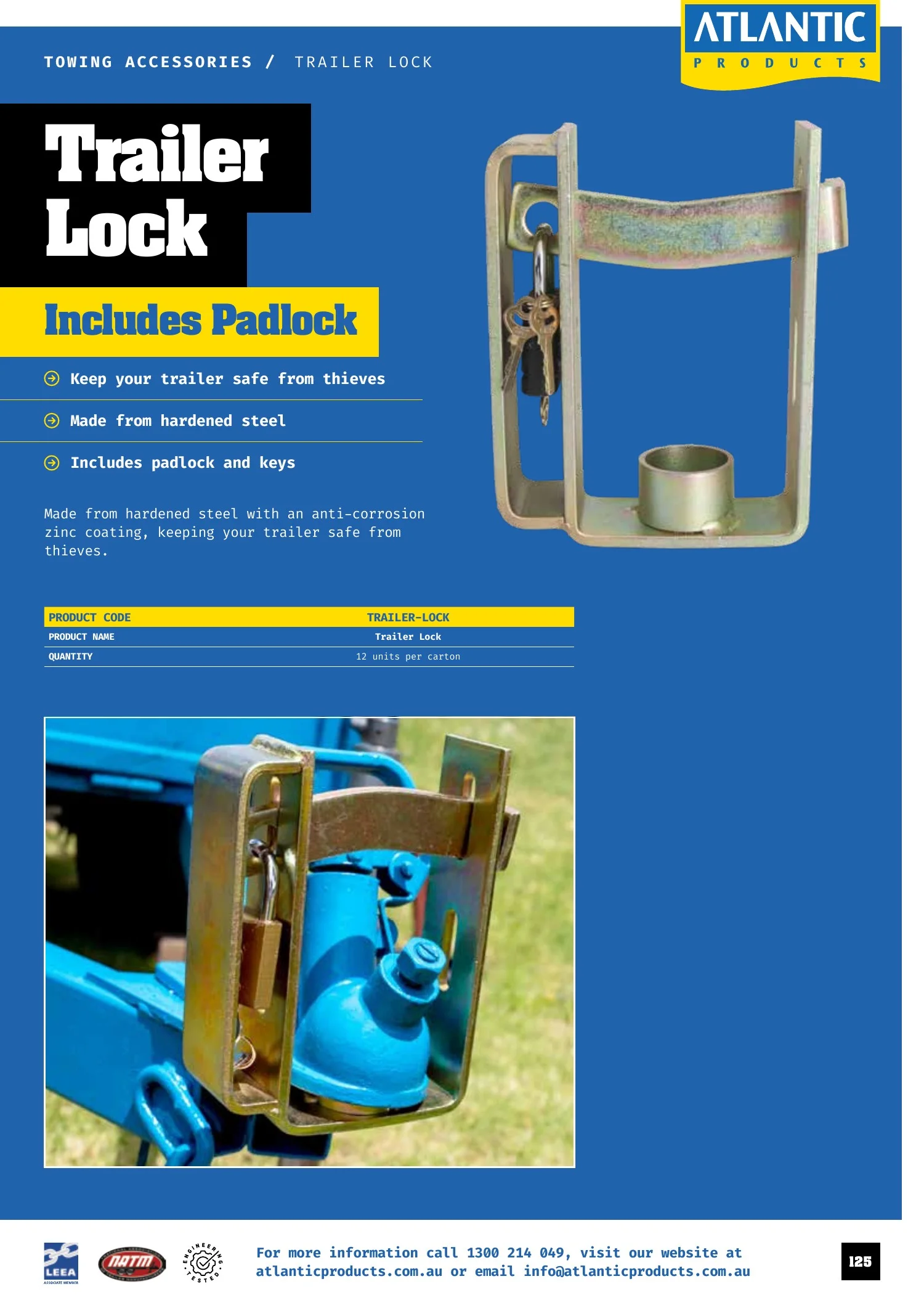 Atlantic Products catalogue, page 125