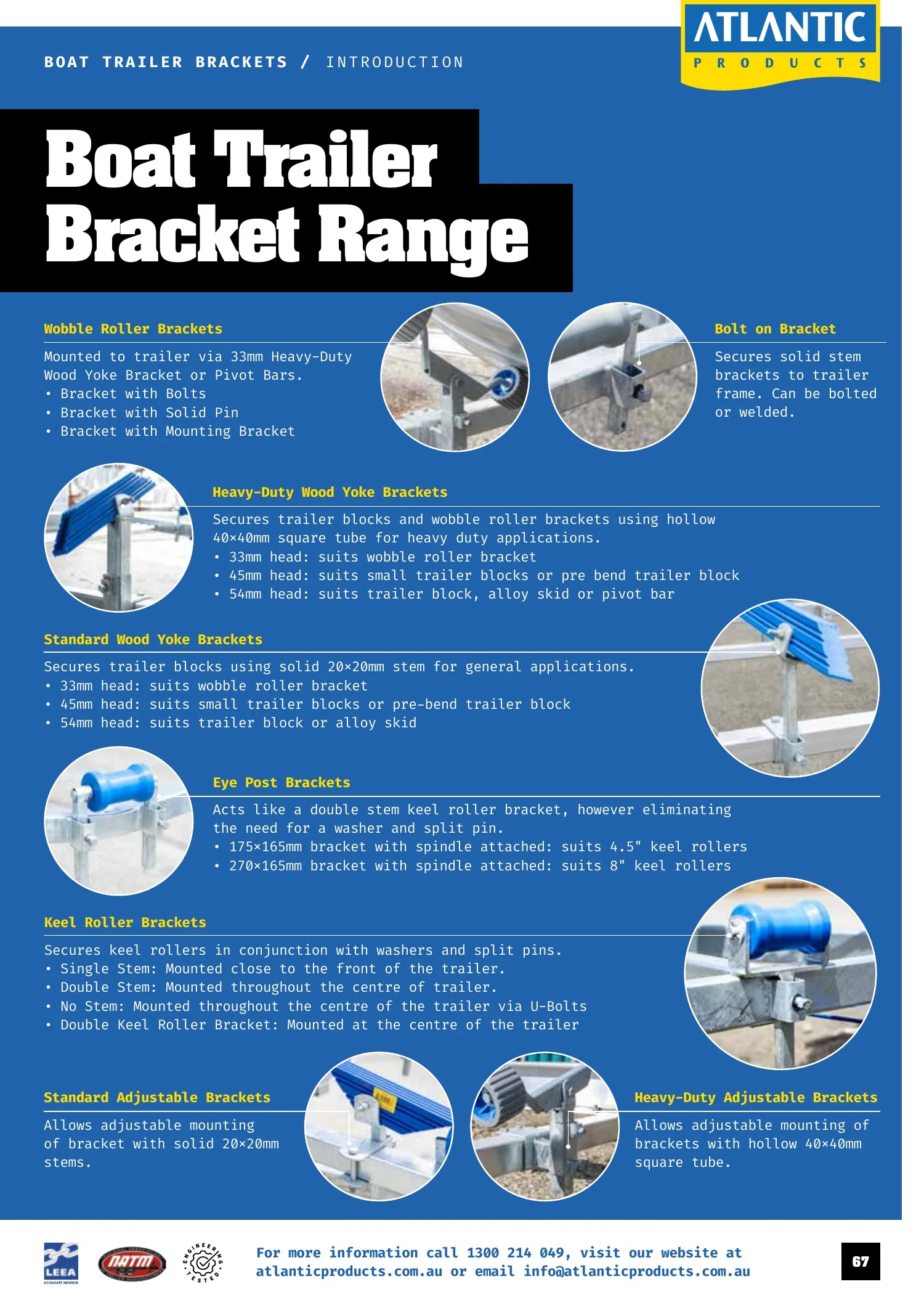 Atlantic Products catalogue, page 67