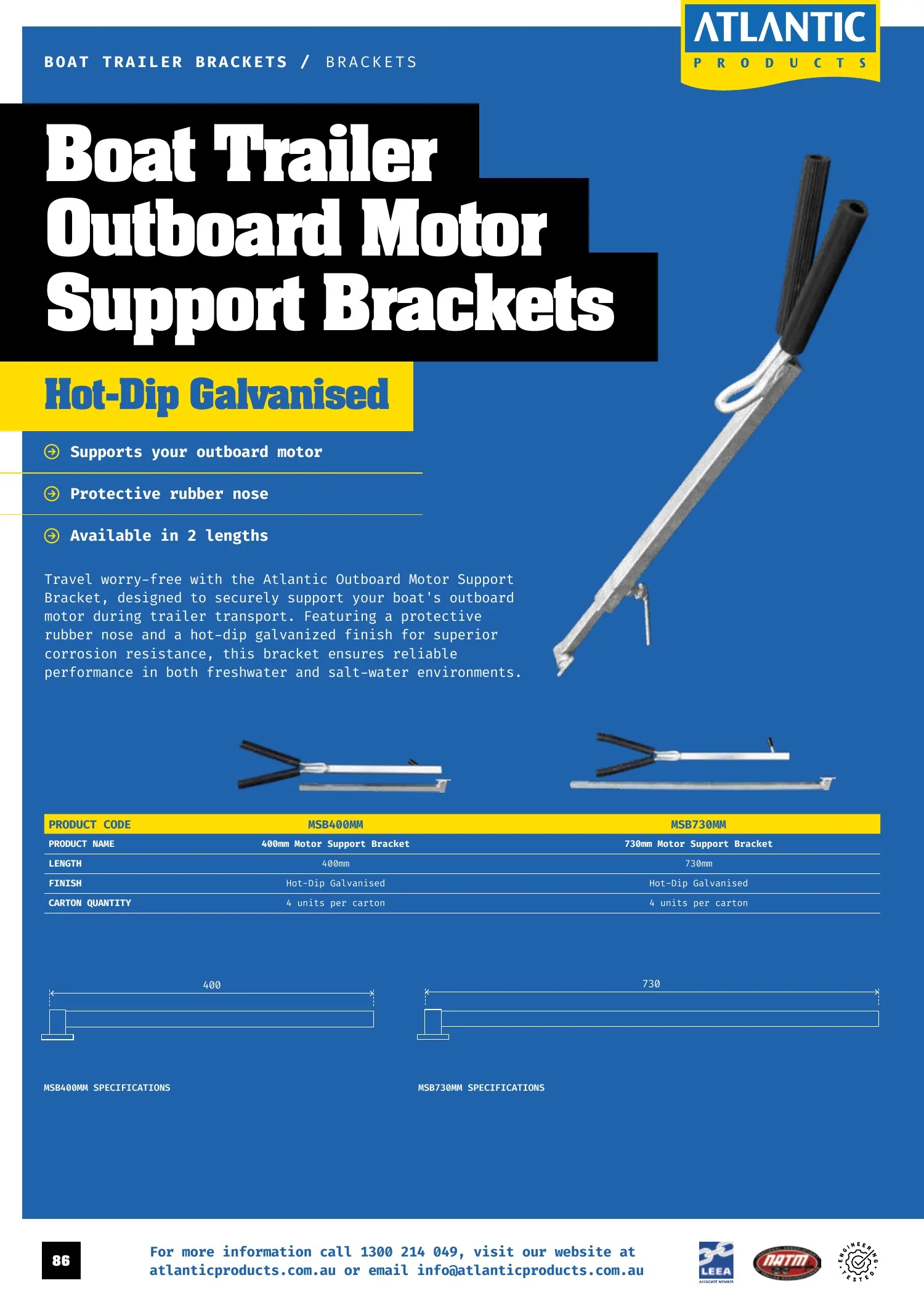 Atlantic Products catalogue, page 86