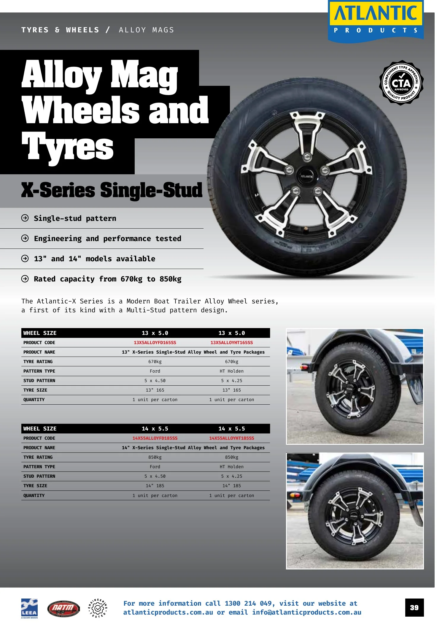 Atlantic Products catalogue, page 39