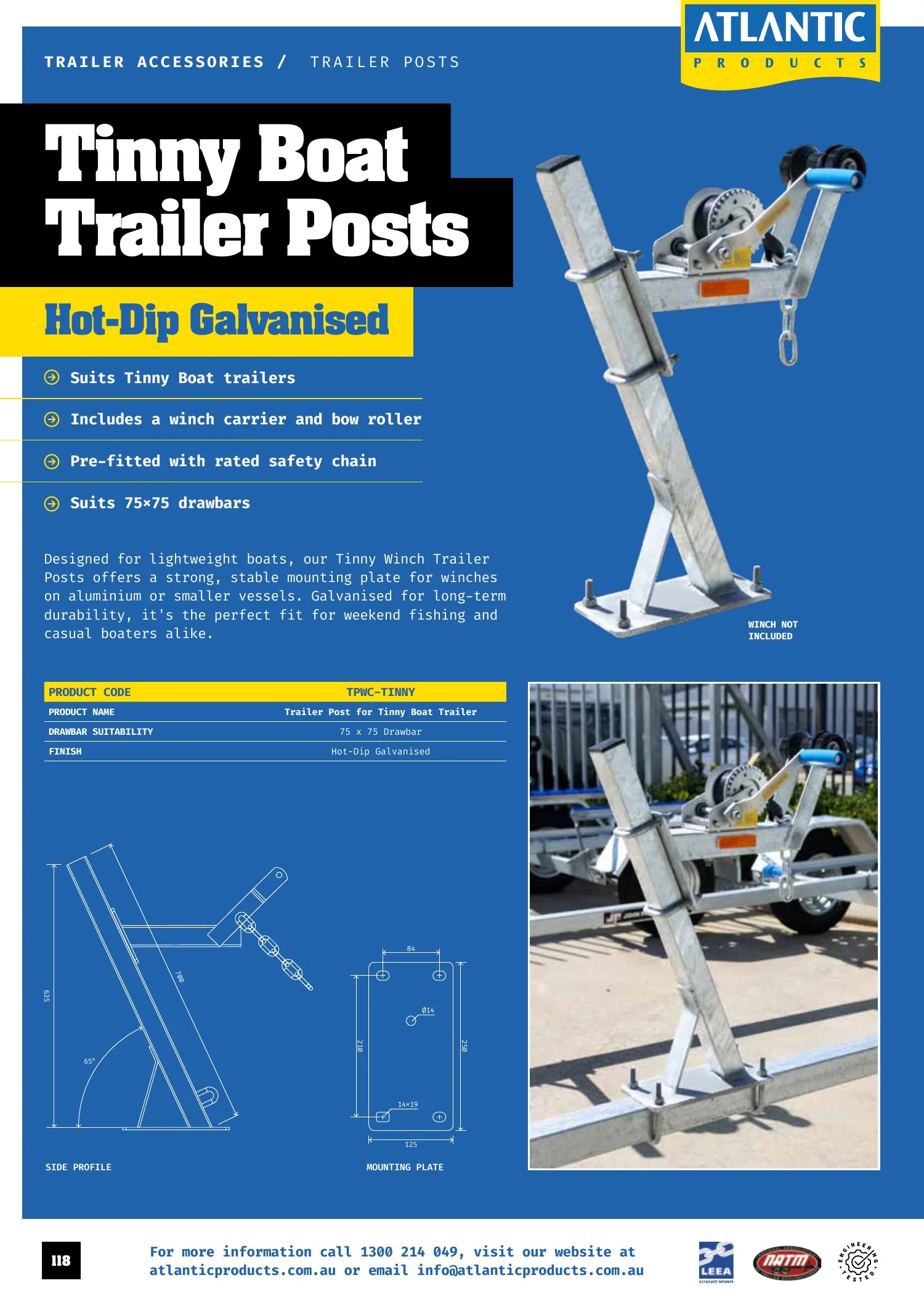 Atlantic Products catalogue, page 118