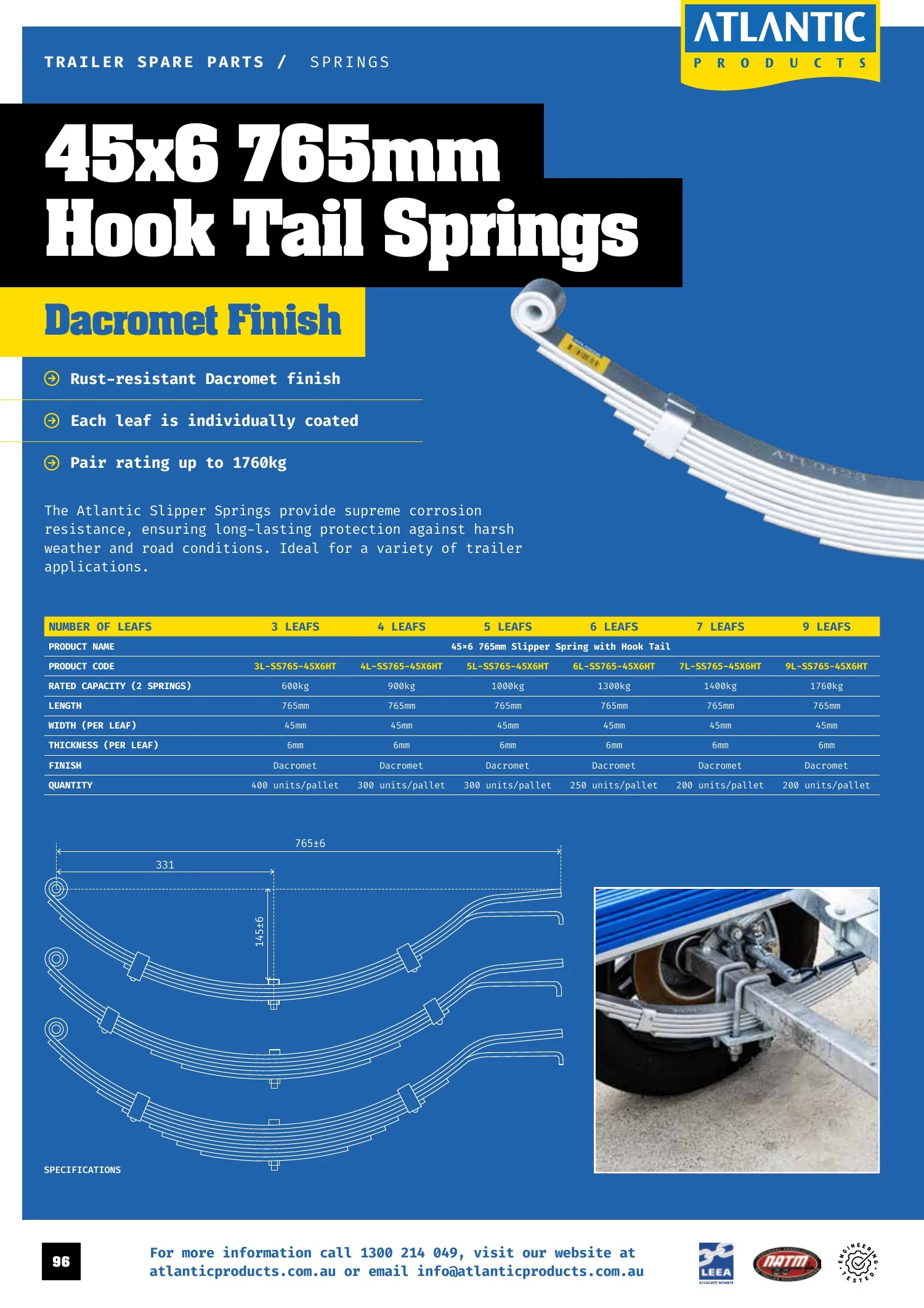 Atlantic Products catalogue, page 96