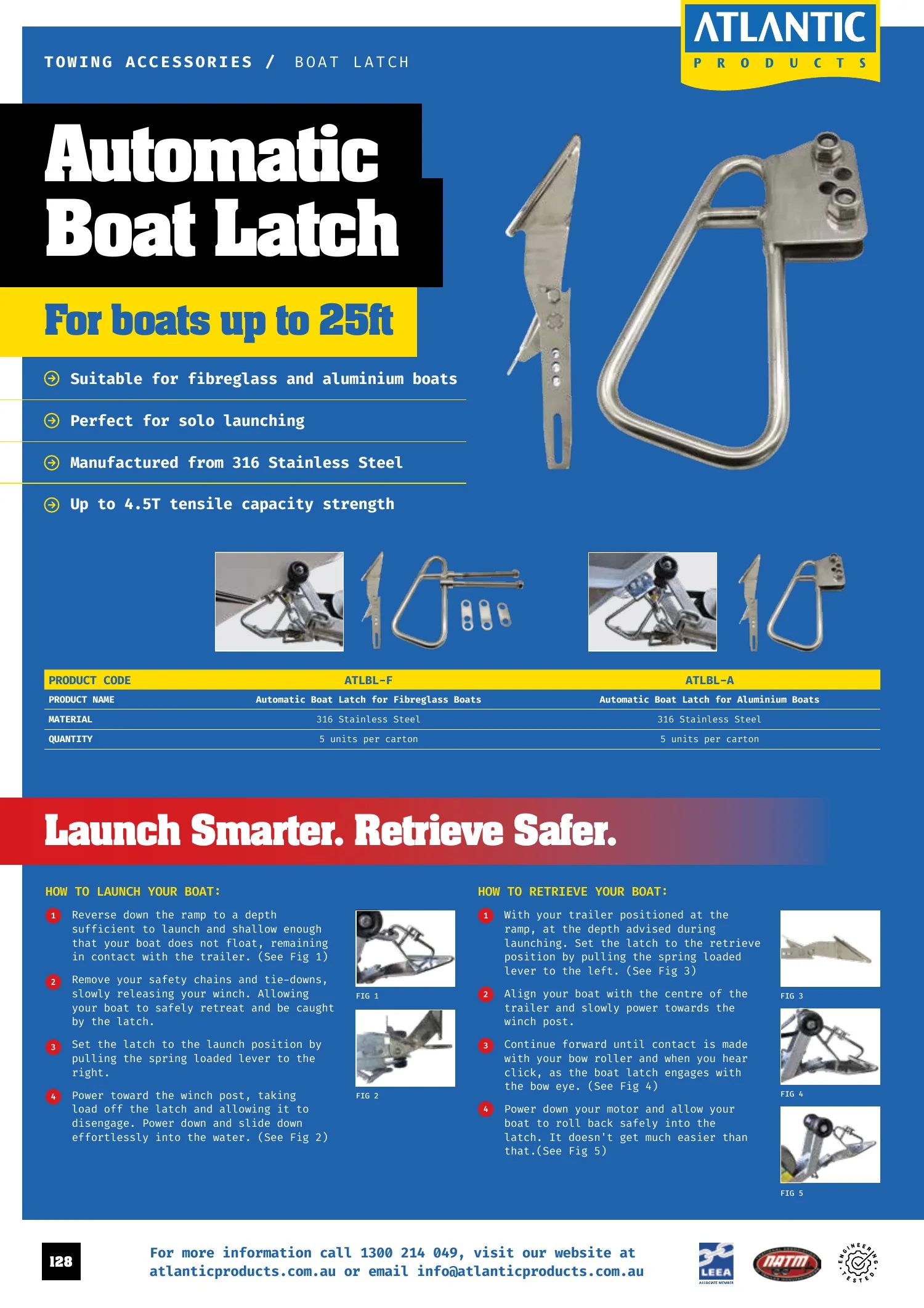 Atlantic Products catalogue, page 128