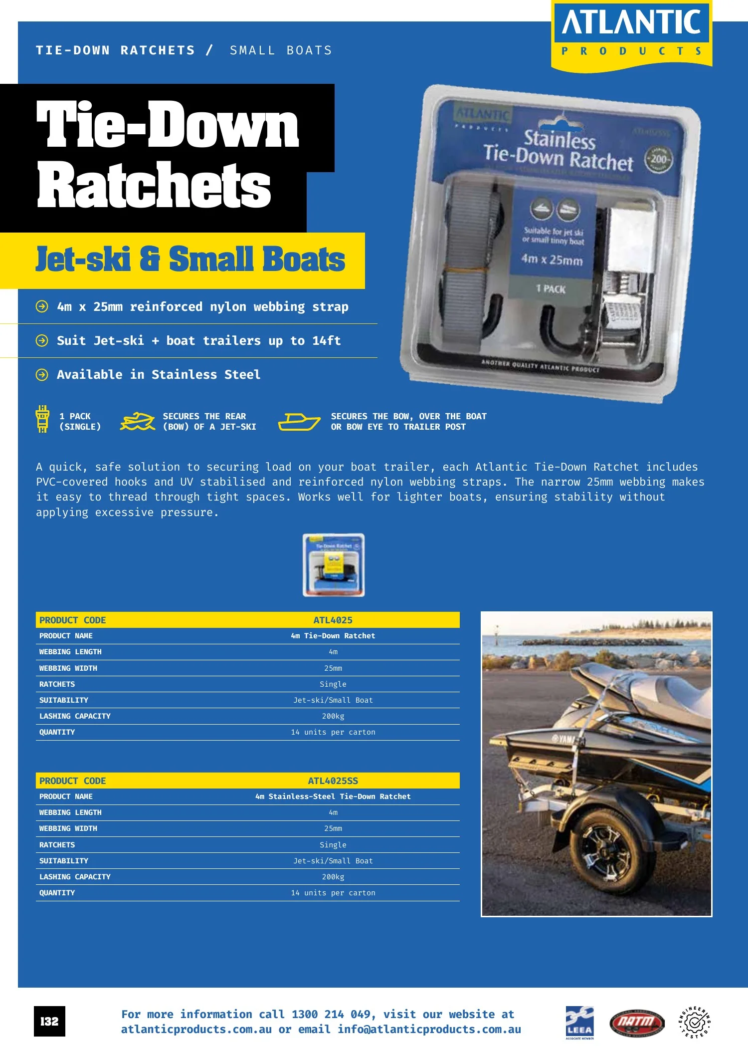 Atlantic Products catalogue, page 132