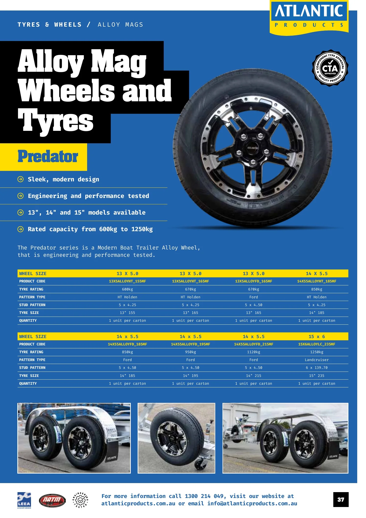Atlantic Products catalogue, page 37