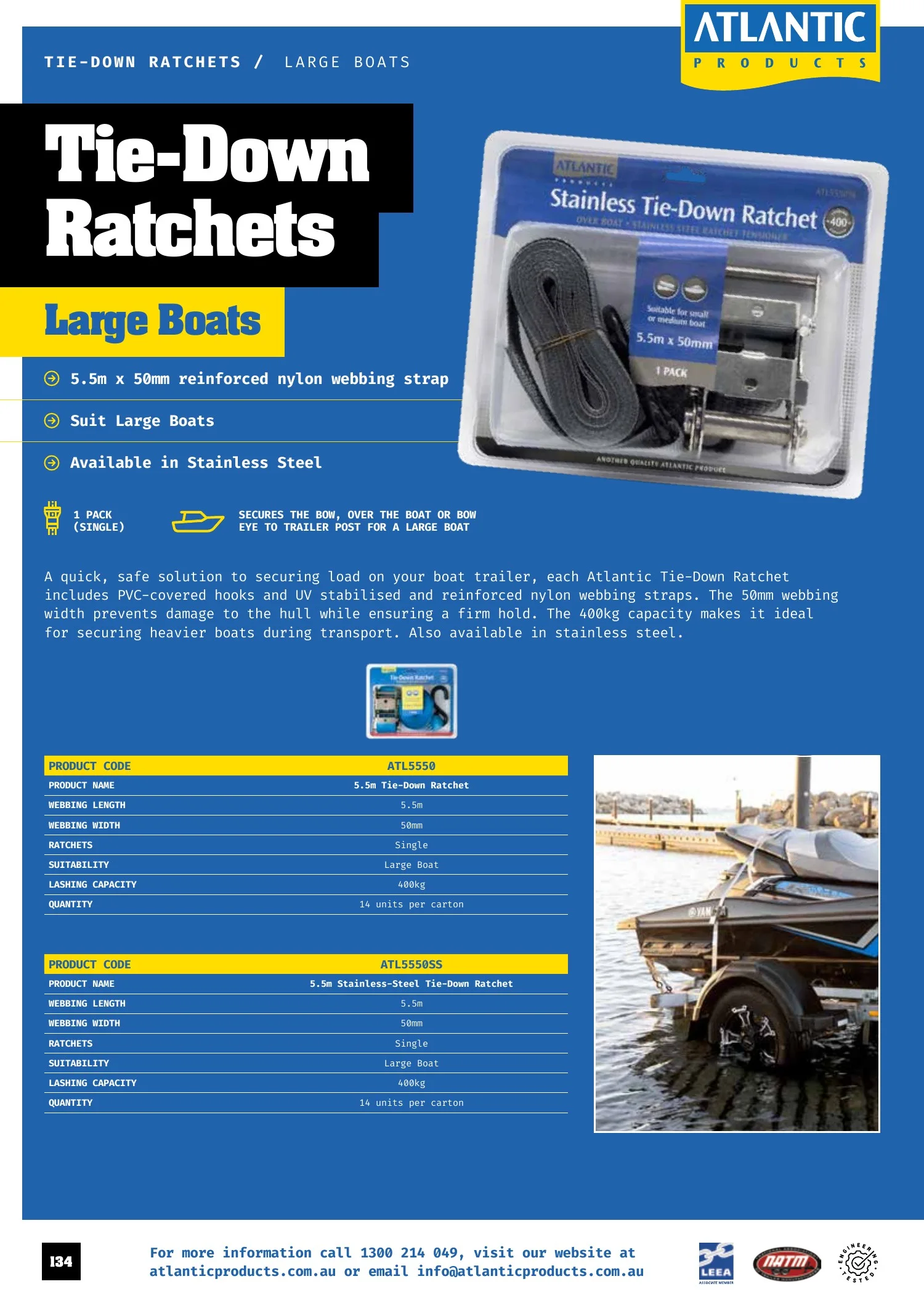 Atlantic Products catalogue, page 134