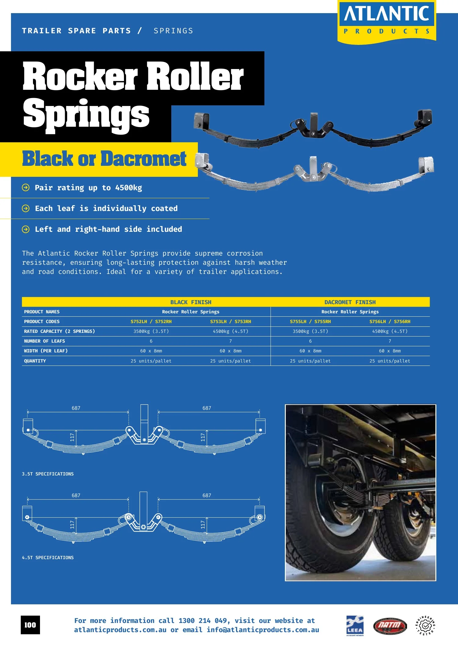 Atlantic Products catalogue, page 100