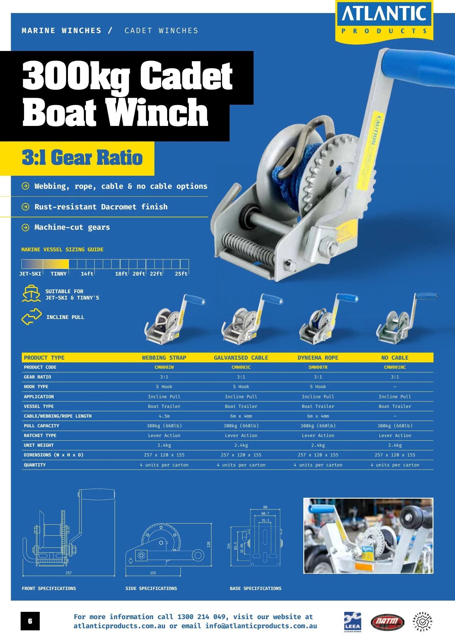 Atlantic Products catalogue, page 6