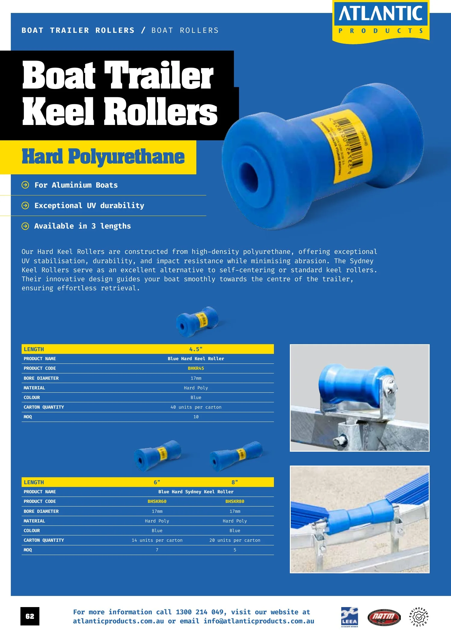 Atlantic Products catalogue, page 62