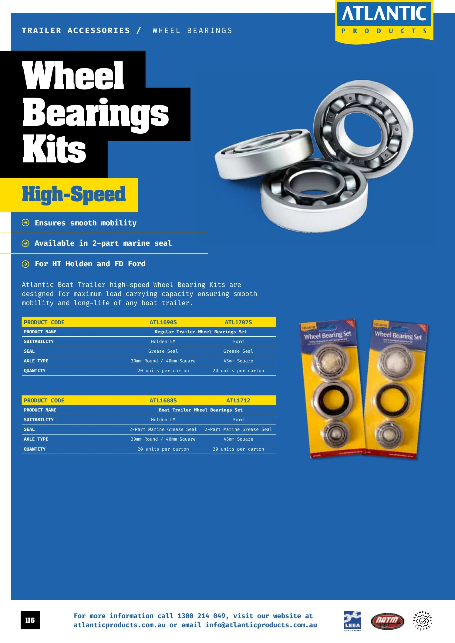 Atlantic Products catalogue, page 116