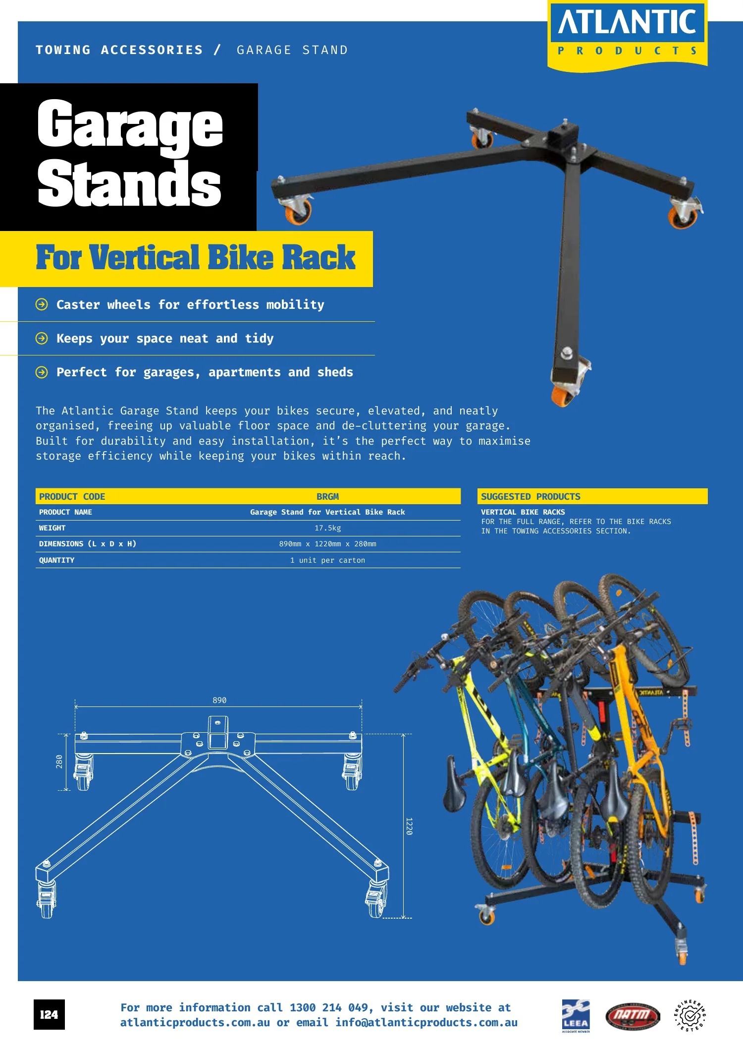 Atlantic Products catalogue, page 124