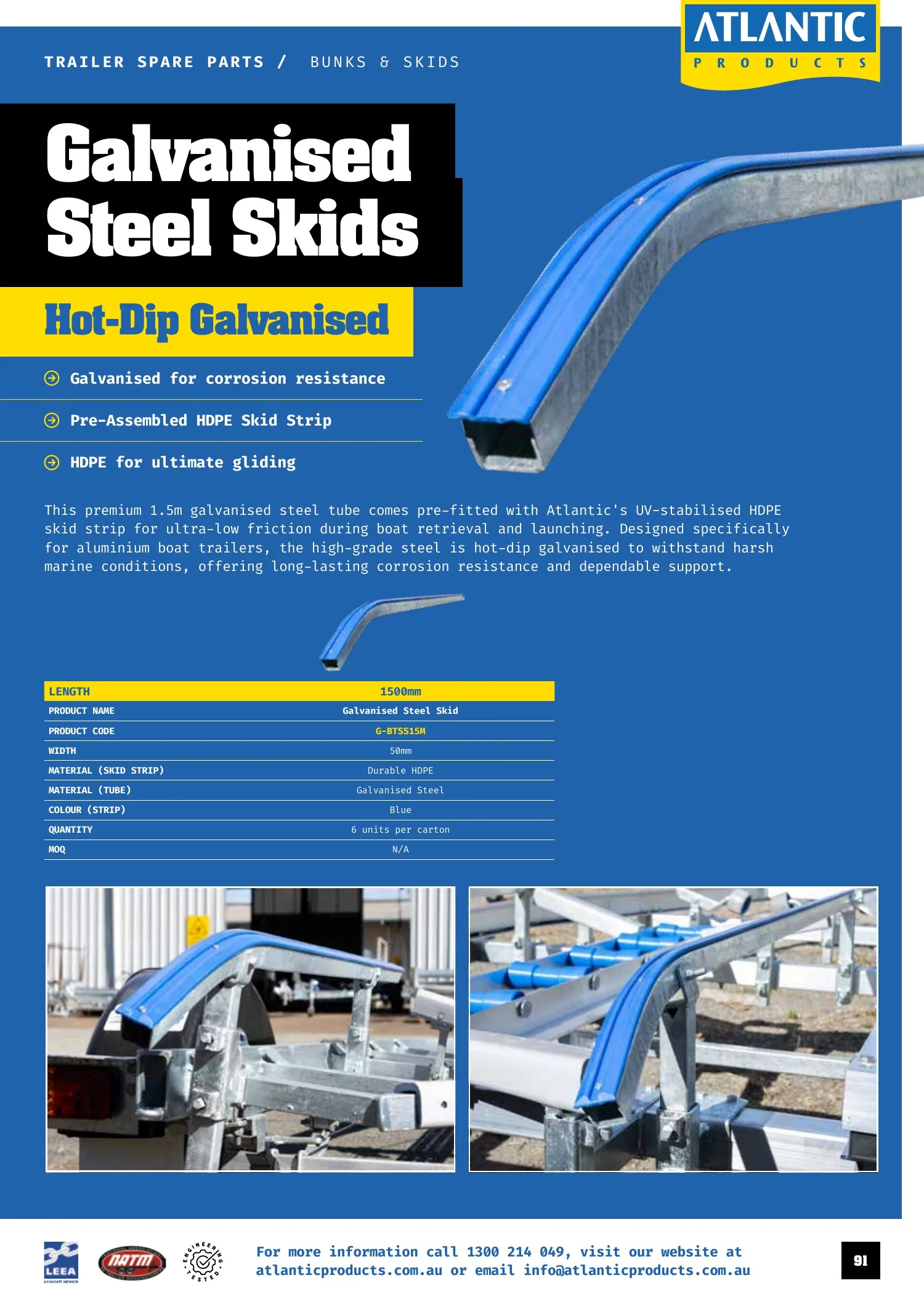 Atlantic Products catalogue, page 91