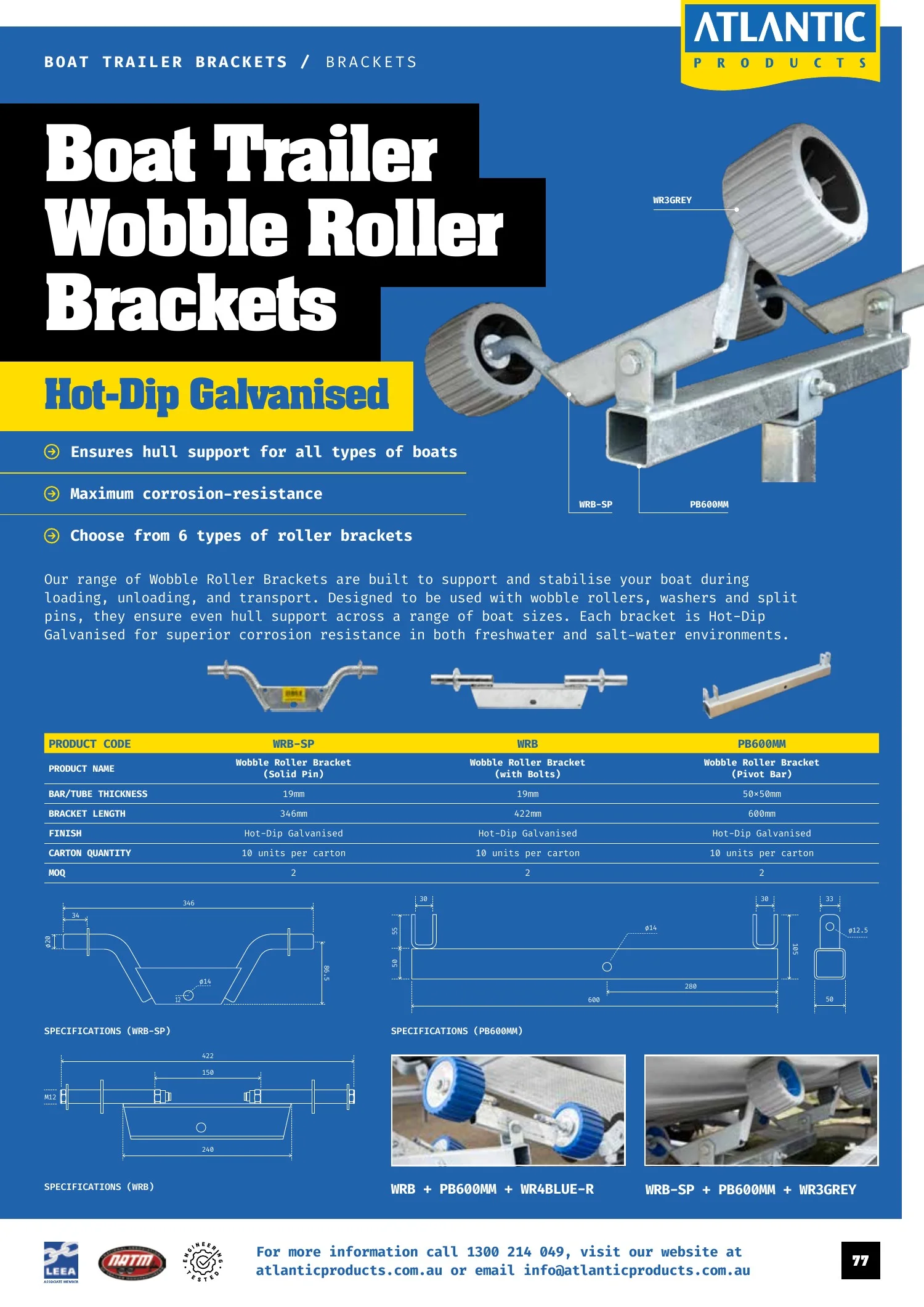 Atlantic Products catalogue, page 77