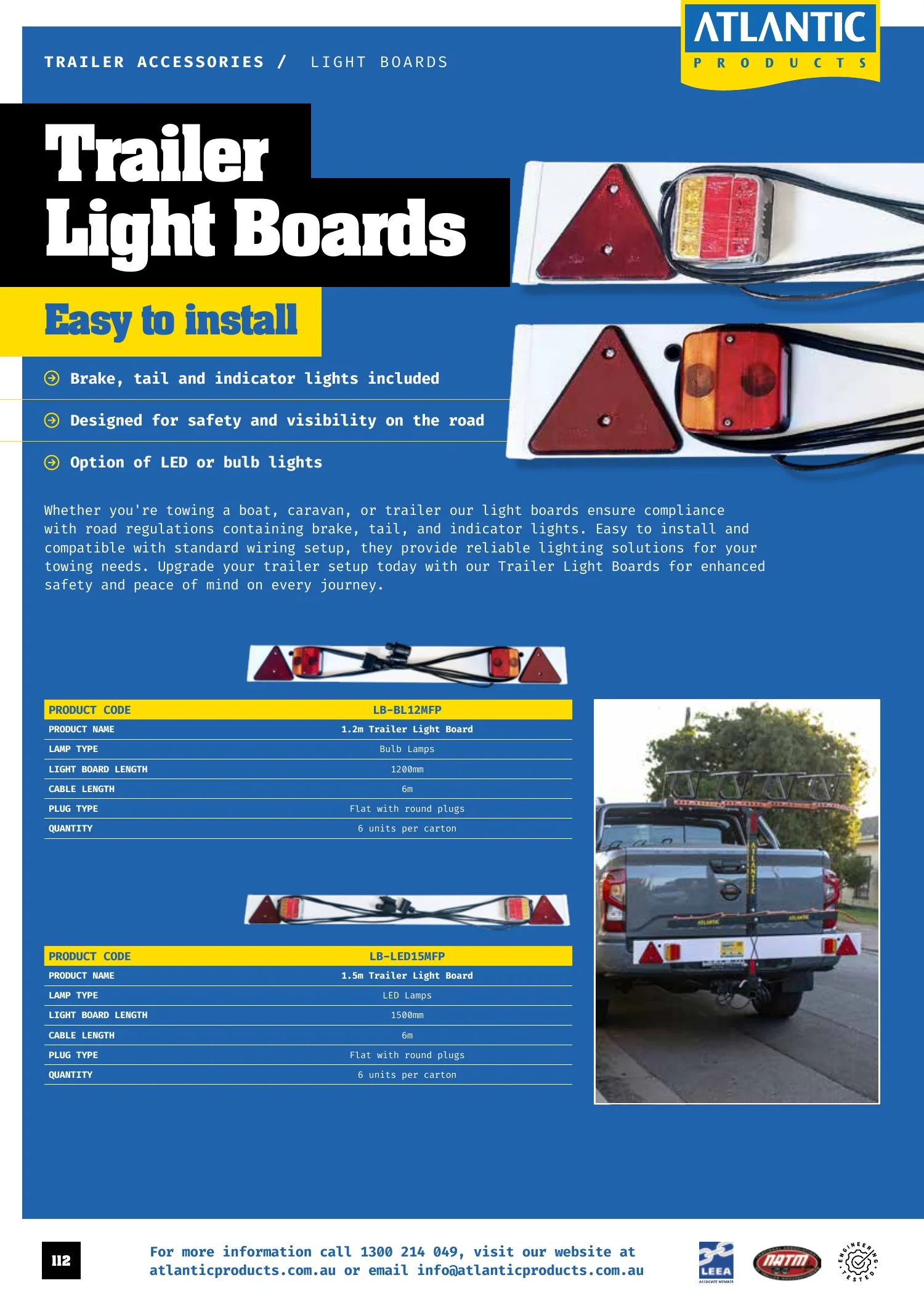 Atlantic Products catalogue, page 112