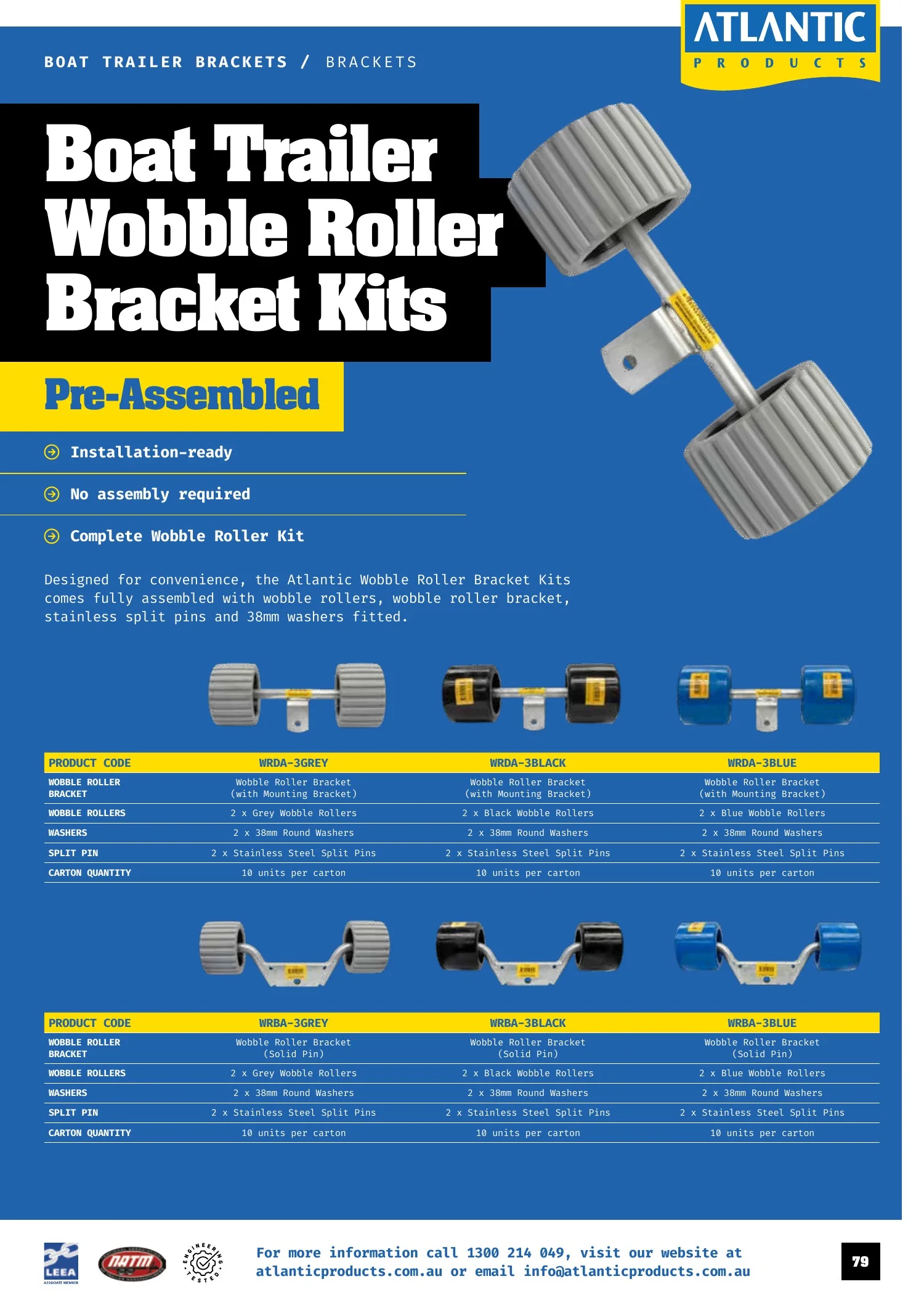 Atlantic Products catalogue, page 79