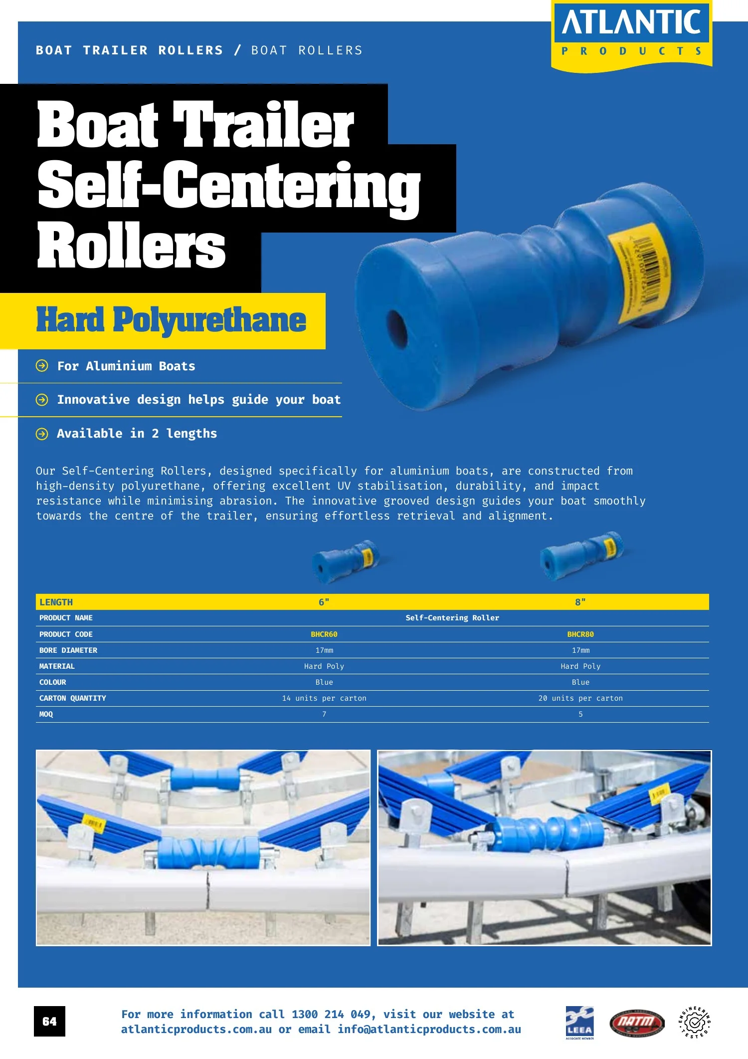 Atlantic Products catalogue, page 64