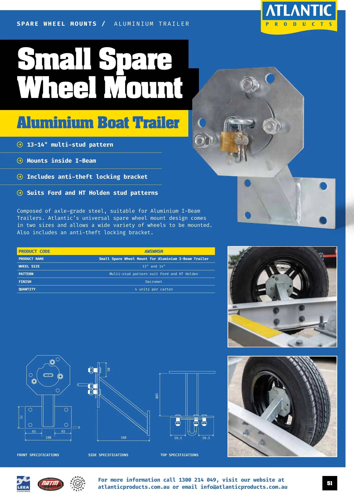 Atlantic Products catalogue, page 52