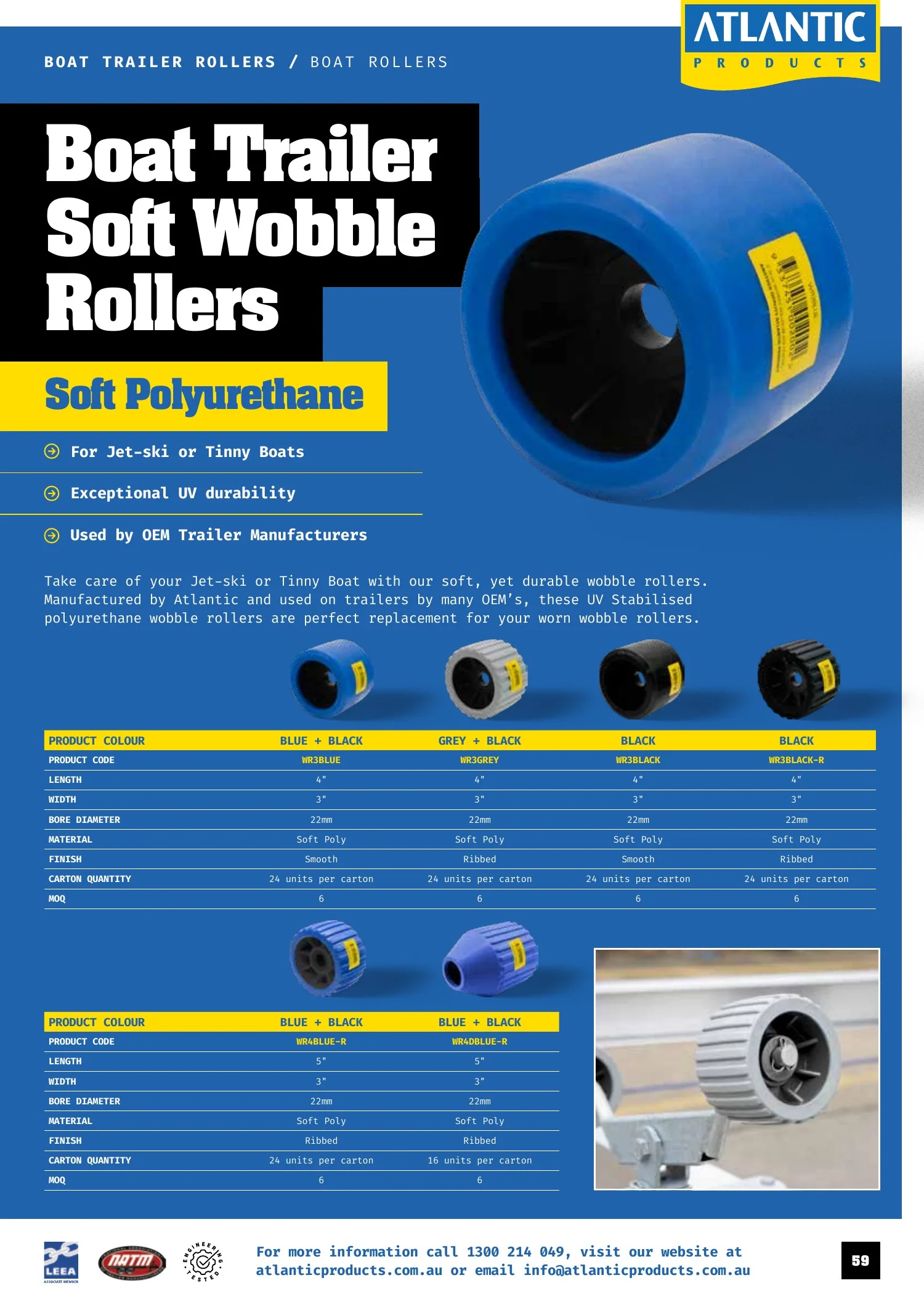 Atlantic Products catalogue, page 59