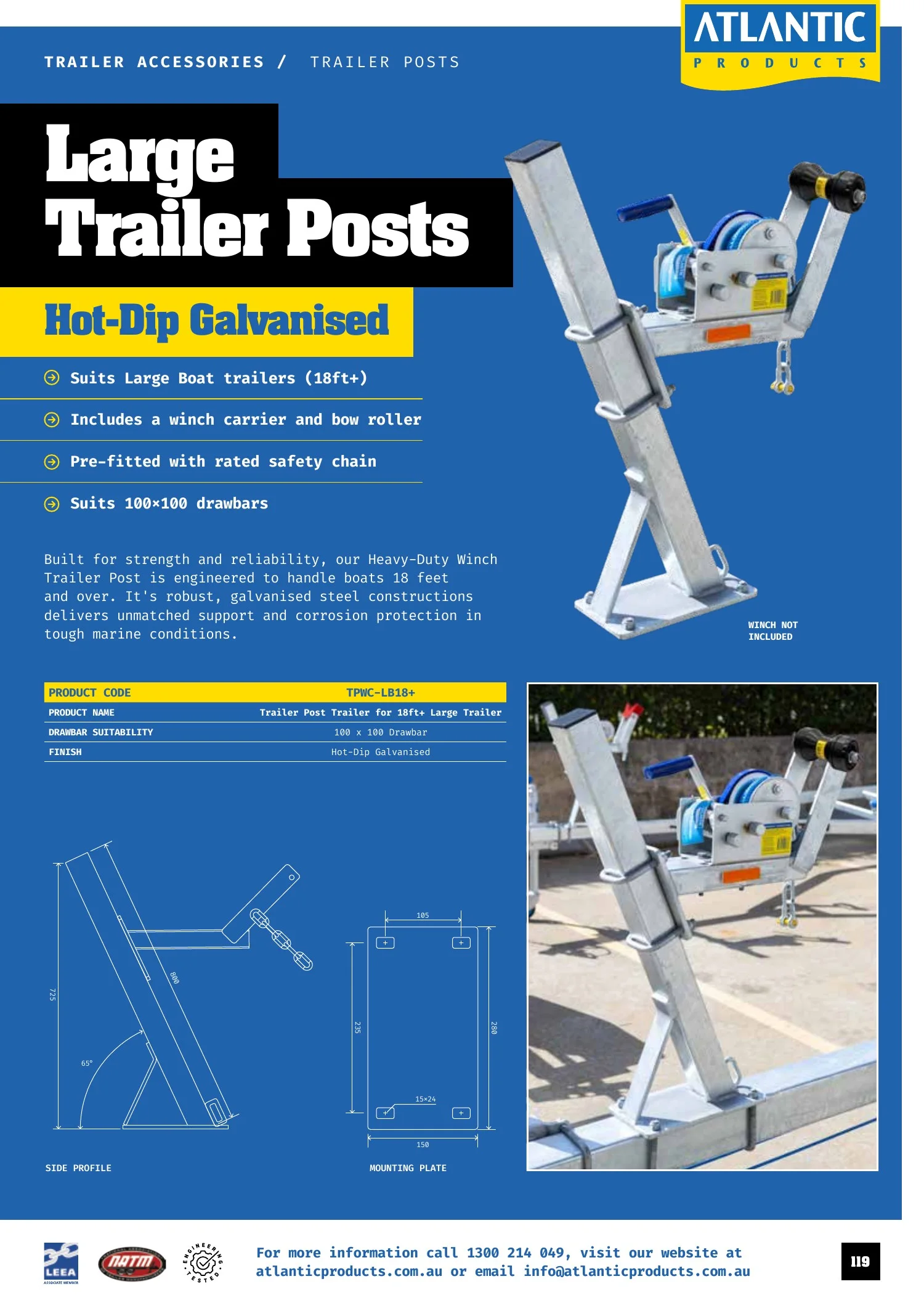 Atlantic Products catalogue, page 119