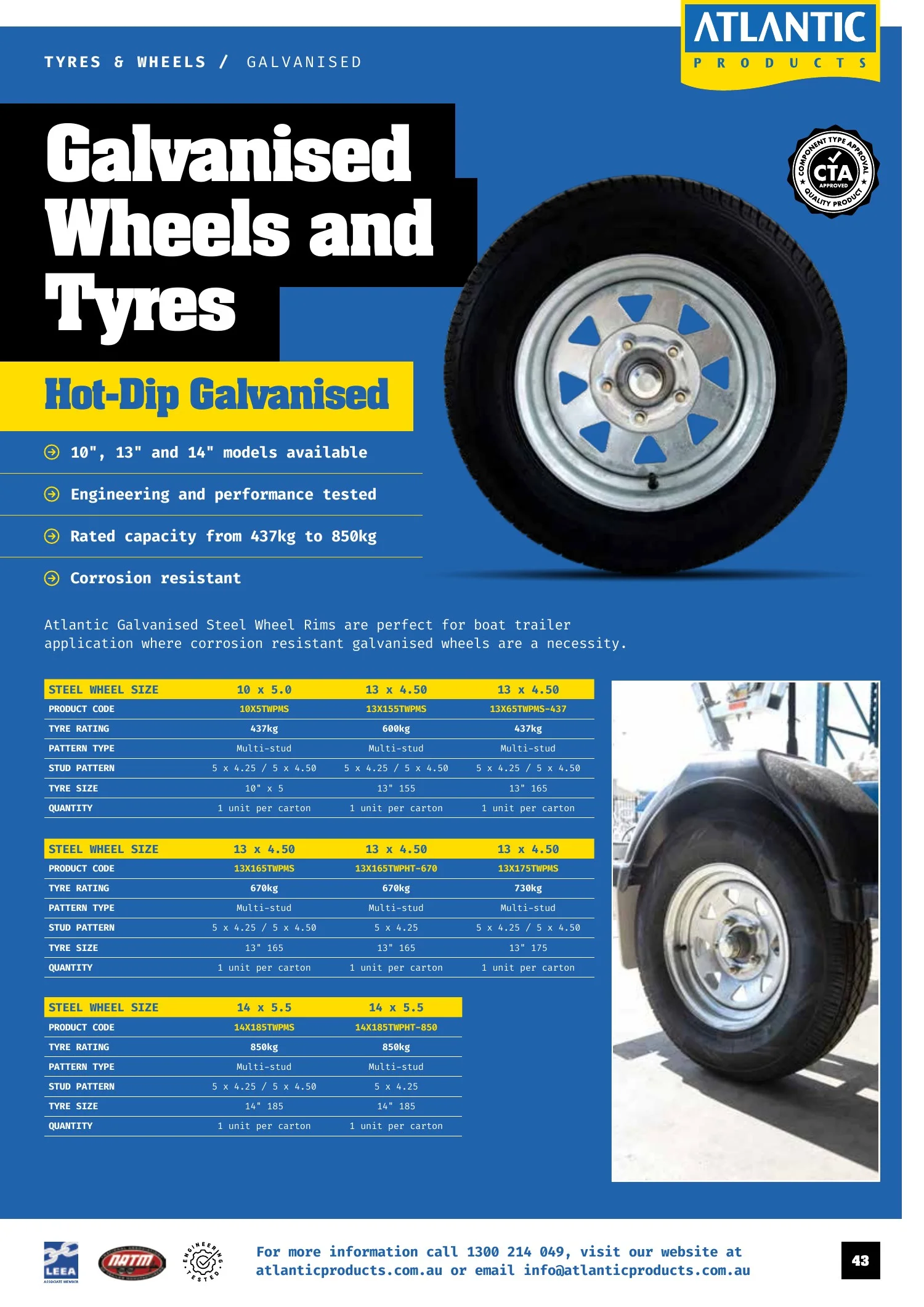 Atlantic Products catalogue, page 43